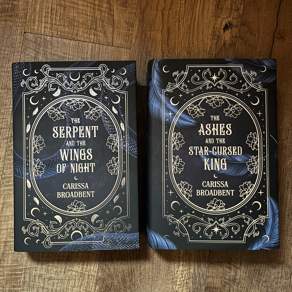 Fairyloot Serpent and The Wings of Night & Ashes And The Stare Cursed King